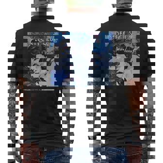 日本アニメ ガール パーフェクトブルー メンズTシャツ バックプリント - Kawaiitshirt