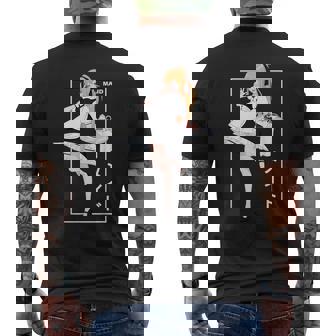 日本アニメメイド漢字オタク メンズTシャツ バックプリント - Kawaiitshirt