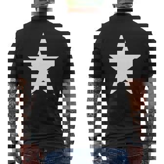 星 メンズ レディース ロック かっこいい おしゃれ かわいい プリント 大きいサイズ ブランド 黒 ステラ 長袖tシャツ メンズTシャツ バックプリント - Kawaiitshirt