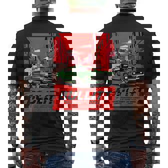 映画 ブリット マッスルカー イラスト メンズTシャツ バックプリント - Kawaiitshirt