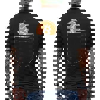 暗号、ビットコイン、イーサリアム、ブルラン。 メンズTシャツ バックプリント - Kawaiitshirt