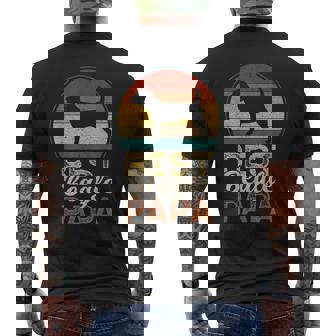 最高のビーグル・パパ、父の日 メンズTシャツ バックプリント - Kawaiitshirt