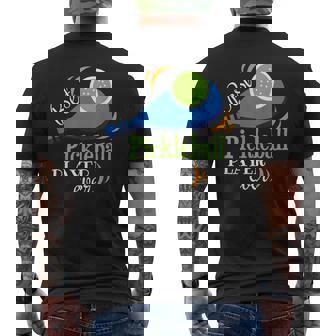 最高のピックルボール選手シャツ 面白いスポーツゲーム ピックルボール メンズTシャツ バックプリント - Kawaiitshirt