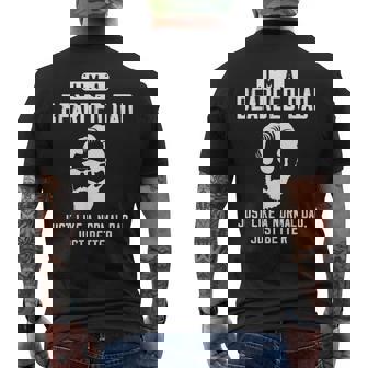 最高の父親にはヒゲがある メンズTシャツ バックプリント - Kawaiitshirt