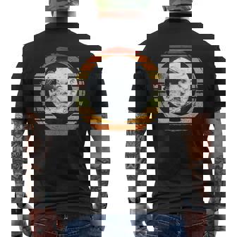 月世界旅行、古典映画、ル・ヴォヤージュ・ダン・ラルーン、月 メンズTシャツ バックプリント - Kawaiitshirt