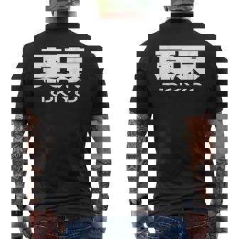 東京 Tokyo Big Bold Font In Japanese メンズTシャツ バックプリント - Kawaiitshirt