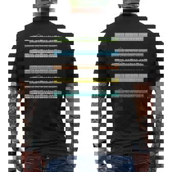 東京電車 山手線 超線 お土産 東京電車 メンズTシャツ バックプリント - Kawaiitshirt