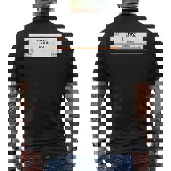 東海道新幹線「浜松駅」 メンズTシャツ バックプリント - Kawaiitshirt