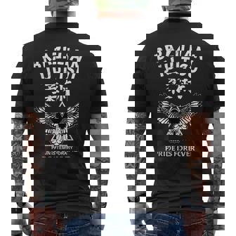 柔術イーグル メンズTシャツ バックプリント - Kawaiitshirt