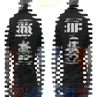 柔道ゴリラ メンズTシャツ バックプリント - Kawaiitshirt