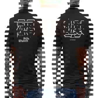 極悪3 The Gokuaku3 メンズTシャツ バックプリント - Kawaiitshirt