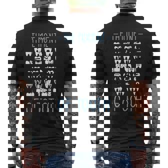 歯医者のための真の異歯の時間 メンズTシャツ バックプリント - Kawaiitshirt