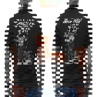 死ぬこと以外はかすり傷 レッサーパンダ 面白い 文字入り メンズ おもしろ 服 オリジナル おもしろグッズ 文字 メンズTシャツ バックプリント - Kawaiitshirt