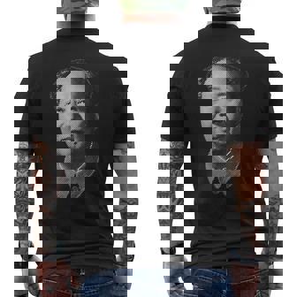 毛沢東会長 肖像画 メンズTシャツ バックプリント - Kawaiitshirt