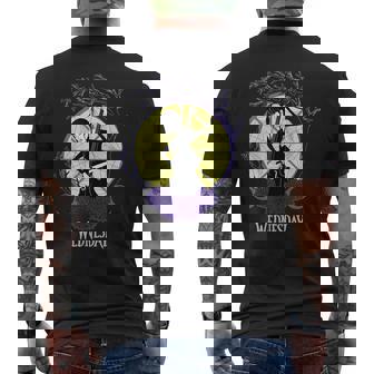 水曜シリーズ 水曜 ガラス窓付きチェロ演奏 メンズTシャツ バックプリント - Kawaiitshirt