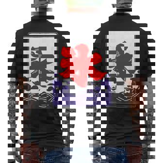 氷 のれん 夏（氷屋 かき氷）お祭り 夜店 漢字 文字 昭和レトロ 和柄 かわいい イラスト メンズTシャツ バックプリント - Kawaiitshirt