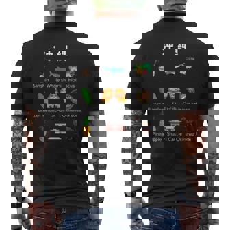 沖縄 三線 ジンベイザメ ハイビスカス ゴーヤー シーサー 沖縄そば パイナップル 首里城 ヤンバルクイナ メンズTシャツ バックプリント - Kawaiitshirt