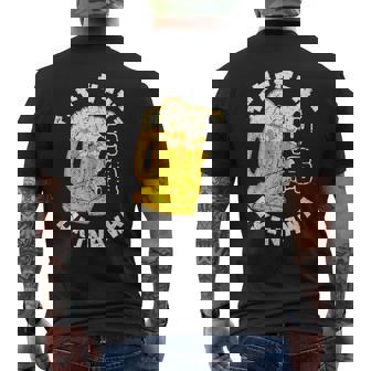 沖縄 日本 ビール 和 漢字 沖縄歌 扇子 お土産 メンズTシャツ バックプリント - Kawaiitshirt