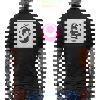 沖縄県旗 メンズTシャツ バックプリント - Kawaiitshirt