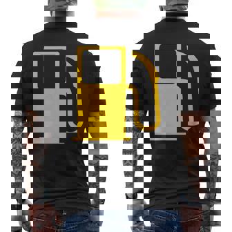 燃料インジケーターリフィル メンズTシャツ バックプリント - Kawaiitshirt