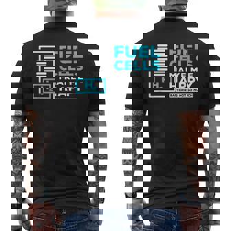 燃料電池 車両用燃料電池 メンズTシャツ バックプリント - Kawaiitshirt