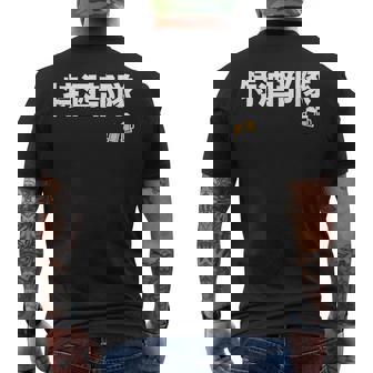 特酒部隊 ネタ お酒好き 酒飲み 酒好き ビール好き ダジャレ ジョーク 酒カス 酒呑み おもしろ メンズTシャツ バックプリント - Kawaiitshirt