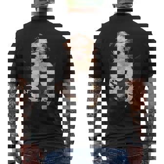 犬好き ギフト シーズー バッグ入り メンズTシャツ バックプリント - Kawaiitshirt