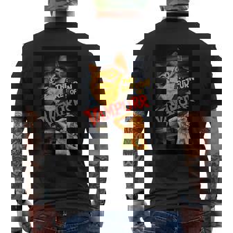 猫 吸血鬼 クラシック ホラー 映画 ファニー グラフィック シャツ メンズTシャツ バックプリント - Kawaiitshirt
