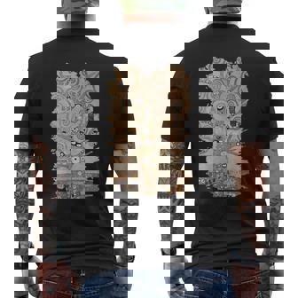 生命の木 グスタフ・クリムト メンズTシャツ バックプリント - Kawaiitshirt