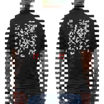 痩せろ？何言ってんだ この体にいくらかけたと思ってるんだ おもしろ 文字 ネタギャグ ウケ狙い 笑える 文字入り 面白い メンズTシャツ バックプリント - Kawaiitshirt