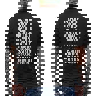 発掘技術者 メンズTシャツ バックプリント - Kawaiitshirt