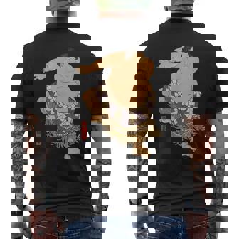 相撲取りtシャツ日本の相撲tシャツが大好きですヴィンテージアート相撲力士ラブレスリング メンズTシャツ バックプリント - Kawaiitshirt