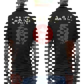 真空管 アンプ アナログ ヴィンテージ レトロ 80年代 メンズTシャツ バックプリント - Kawaiitshirt