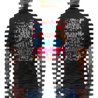 祈る母 育てる戦士 母の日 クリスチャンママ メンズTシャツ バックプリント - Kawaiitshirt