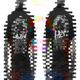 私の誕生日です私にお誕生日おめでとう メンズTシャツ バックプリント - Kawaiitshirt