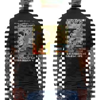 私は酔っていません あなたは猫と話しています メンズTシャツ バックプリント - Kawaiitshirt