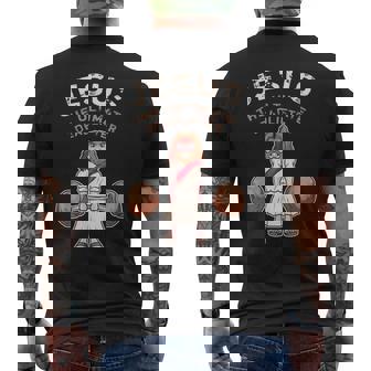 究極のデッドリフターのイエス 面白いイエス デッドリフト メンズTシャツ バックプリント - Kawaiitshirt