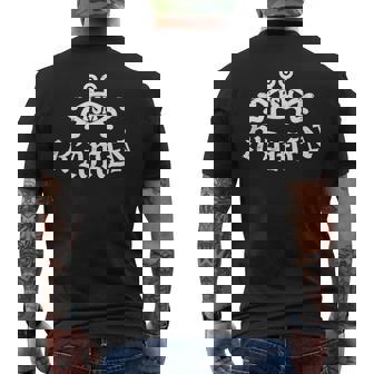 空飛ぶスパゲッティモンスター無神論者パスタファリアンとラーメン メンズTシャツ バックプリント - Kawaiitshirt