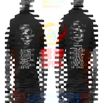 竜神nippon 日本男子バレーボール代表 Japan Menolleyball メンズTシャツ バックプリント - Kawaiitshirt