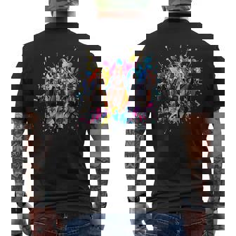 競馬 馬tシャツ 面白いtシャツ カラフル おもしろ ウマ レース 馬 乗馬 競馬 メンズ グッズ ネタ 大人 男性 メンズTシャツ バックプリント - Kawaiitshirt