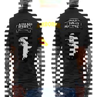 第101空挺師団 アメリカ軍 メンズTシャツ バックプリント - Kawaiitshirt