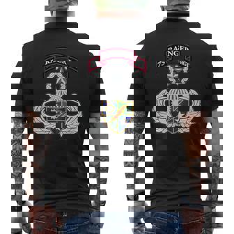 第75レンジャー連隊 メンズTシャツ バックプリント - Kawaiitshirt