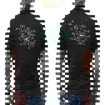 精霊たちの森 メンズTシャツ バックプリント - Kawaiitshirt