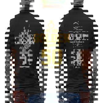 結婚50周年 ロマンチック カップル 結婚 50歳 メンズTシャツ バックプリント - Kawaiitshirt