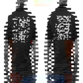 絶対に合格できる 合格祈願 ゲン担ぎ ネタ おもしろ ジョーク 願掛け メンズTシャツ バックプリント - Kawaiitshirt