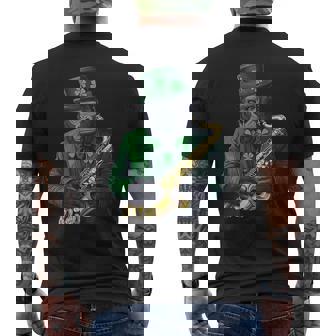 聖パトリックの日 ゴリラサックス メンズTシャツ バックプリント - Kawaiitshirt