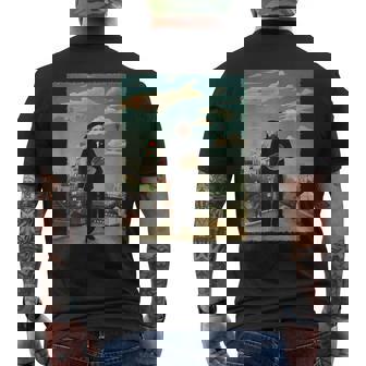 自分 メンズTシャツ バックプリント - Kawaiitshirt