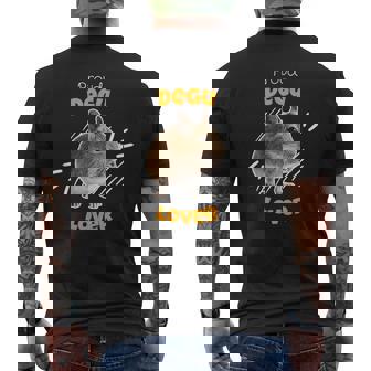 自慢のデグー好き メンズTシャツ バックプリント - Kawaiitshirt