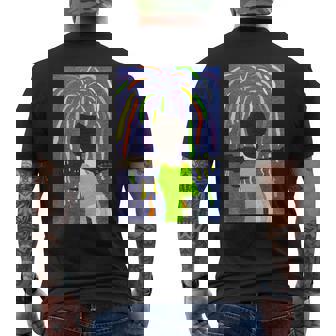 花火 竹久夢二 大正４年 １９１５年 作 メンズTシャツ バックプリント - Kawaiitshirt