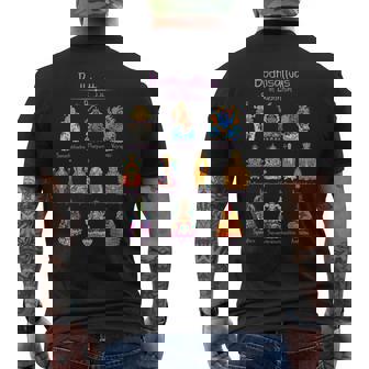 菩薩 仏教 メンズTシャツ バックプリント - Kawaiitshirt